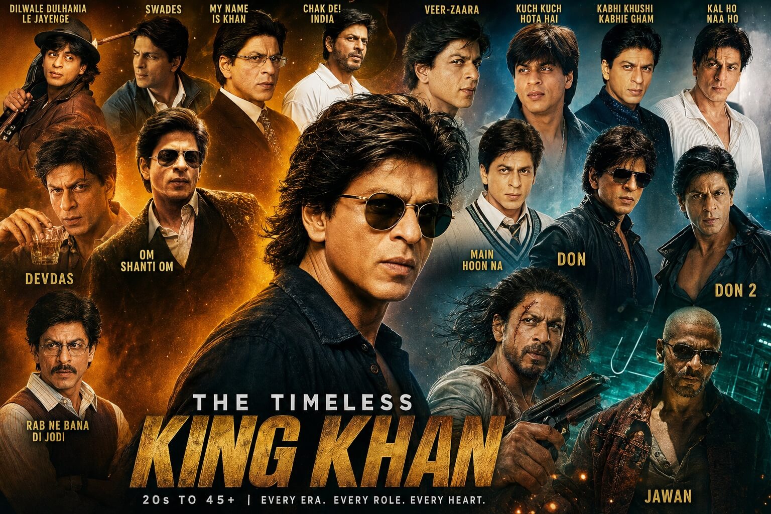 Timeless Shahrukh Khan and His Movies